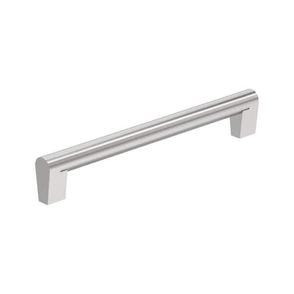 Amerock Composite 7-9/16 in. Modern Polished Chrome Bar Cabinet Pull