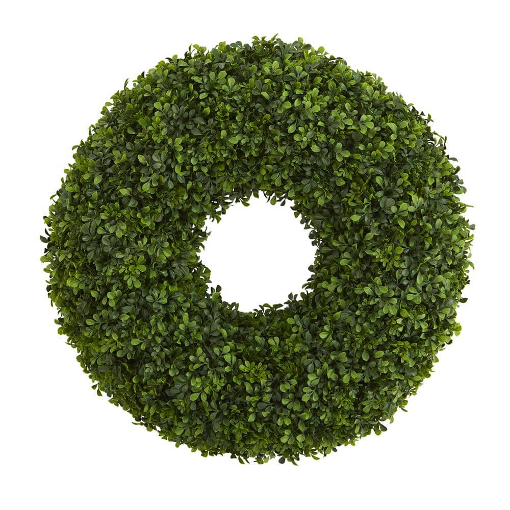 28 in. Boxwood Artificial Wreath price history on PriceWatchPro
