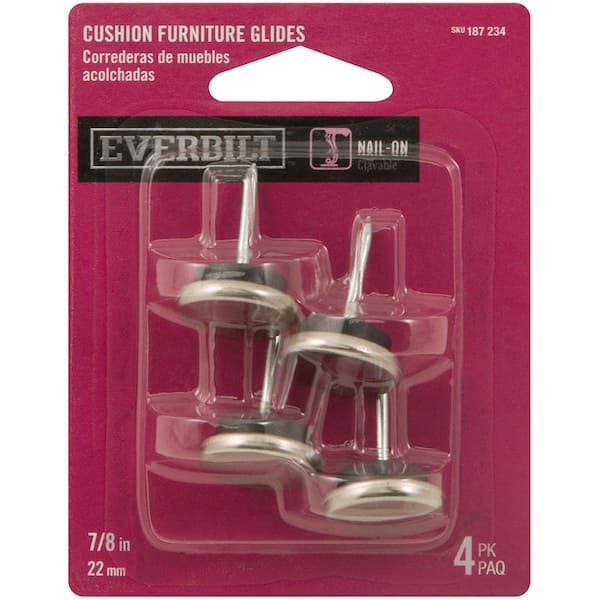 Everbilt 7/8 in. Steel Cushion Glide