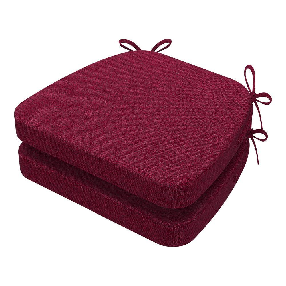 AAAAAcessories 16 in. x 17 in. Trapezoid Indoor Seat Cushion Dining