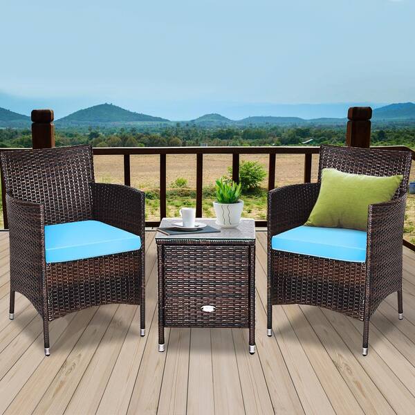WAKE × Setinn Tour Porch 3P Set 3-Seater Patio Swing / Bed TLH-007- – BizChair
