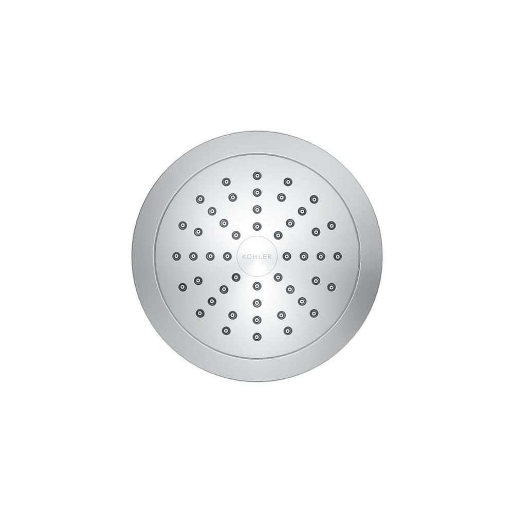 Polished Chrome Wall Mounted Rain Showerhead with Filter
