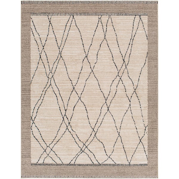 Artistic Weavers Cozy Ivory 5 ft. x 7 ft. Global Indoor Area Rug