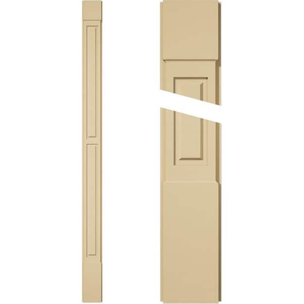 2 in. D x 8 in. W x 120 in. L Primed Polyurethane Pilaster 1- Pack