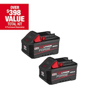 M18 18V 6.0 Ah Lithium-Ion REDLITHIUM FORGE Battery (2-Pack)