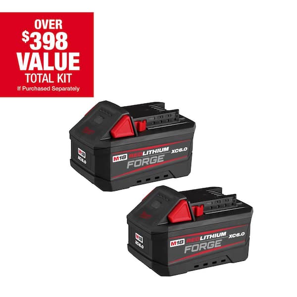 2 pack milwaukee battery sale