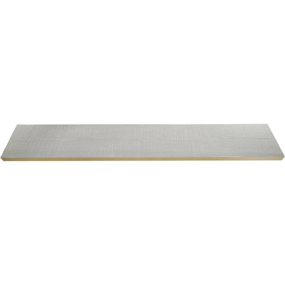Cashmere Gray Faux Wood Beam Plank, 6" x 96"
