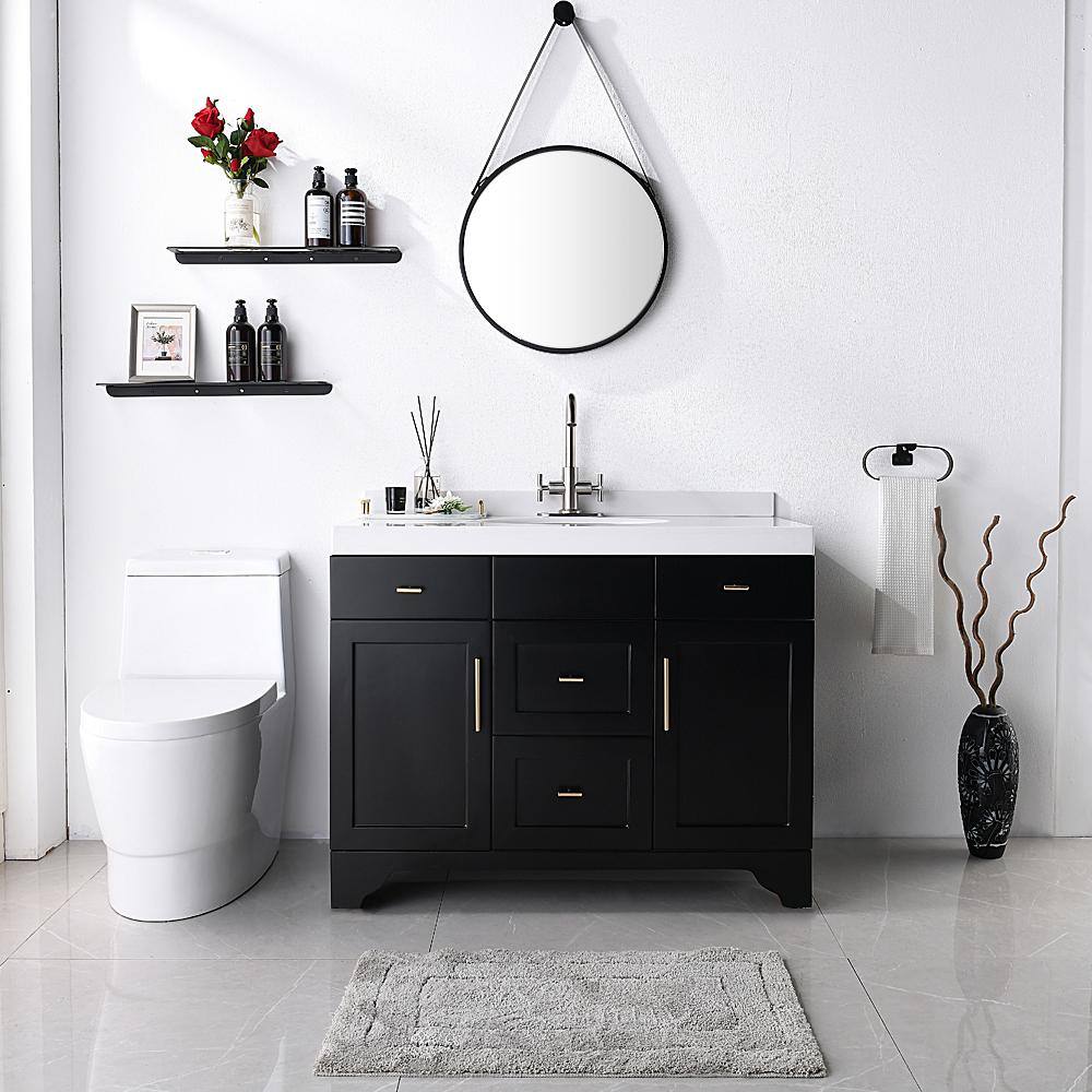 Brushed Nickel 4-Inch Centerset Bathroom Faucet with Swivel Spout