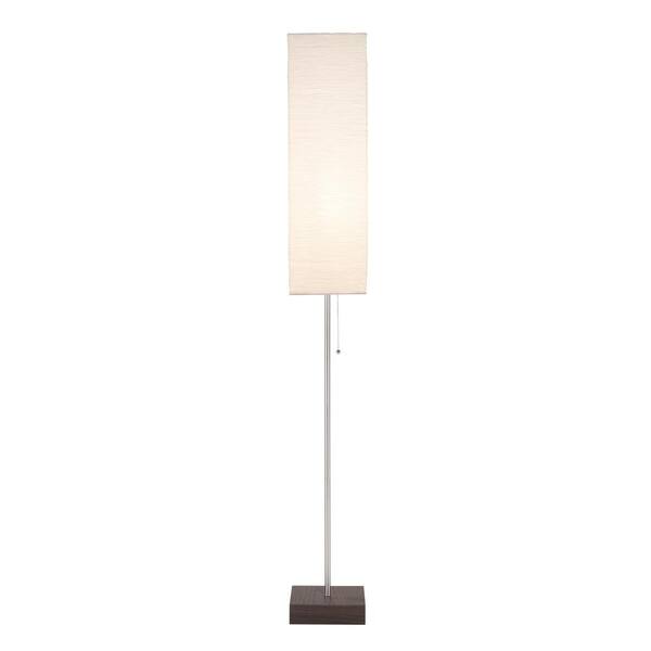Table Lamps With Paper Shade Combo Set, Combo Floor Lamp Set