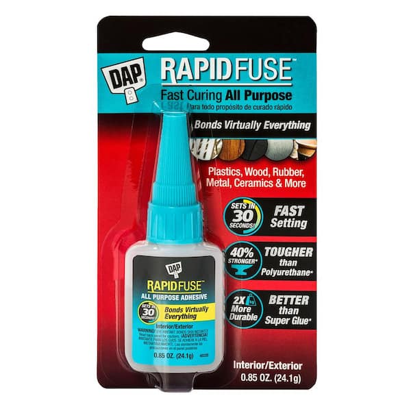 DAP RapidFuse 0.85 oz. Clear All-Purpose Adhesive 01555 - The Home