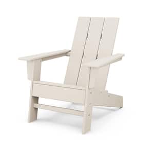 Grant Park Sand HDPE Plastic Modern Adirondack Outdoor Chair