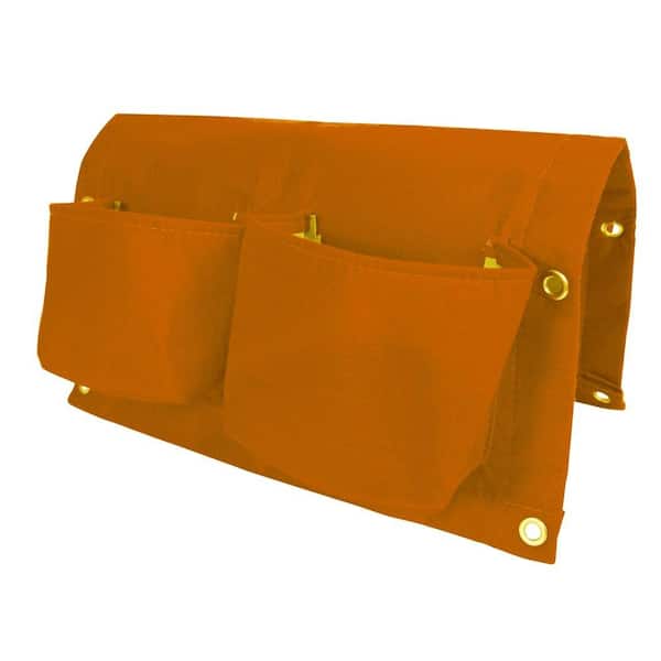 Bloem BloemBagz Deck Rail 4-Pocket Hanging Planter Bag Tequila Sunrise