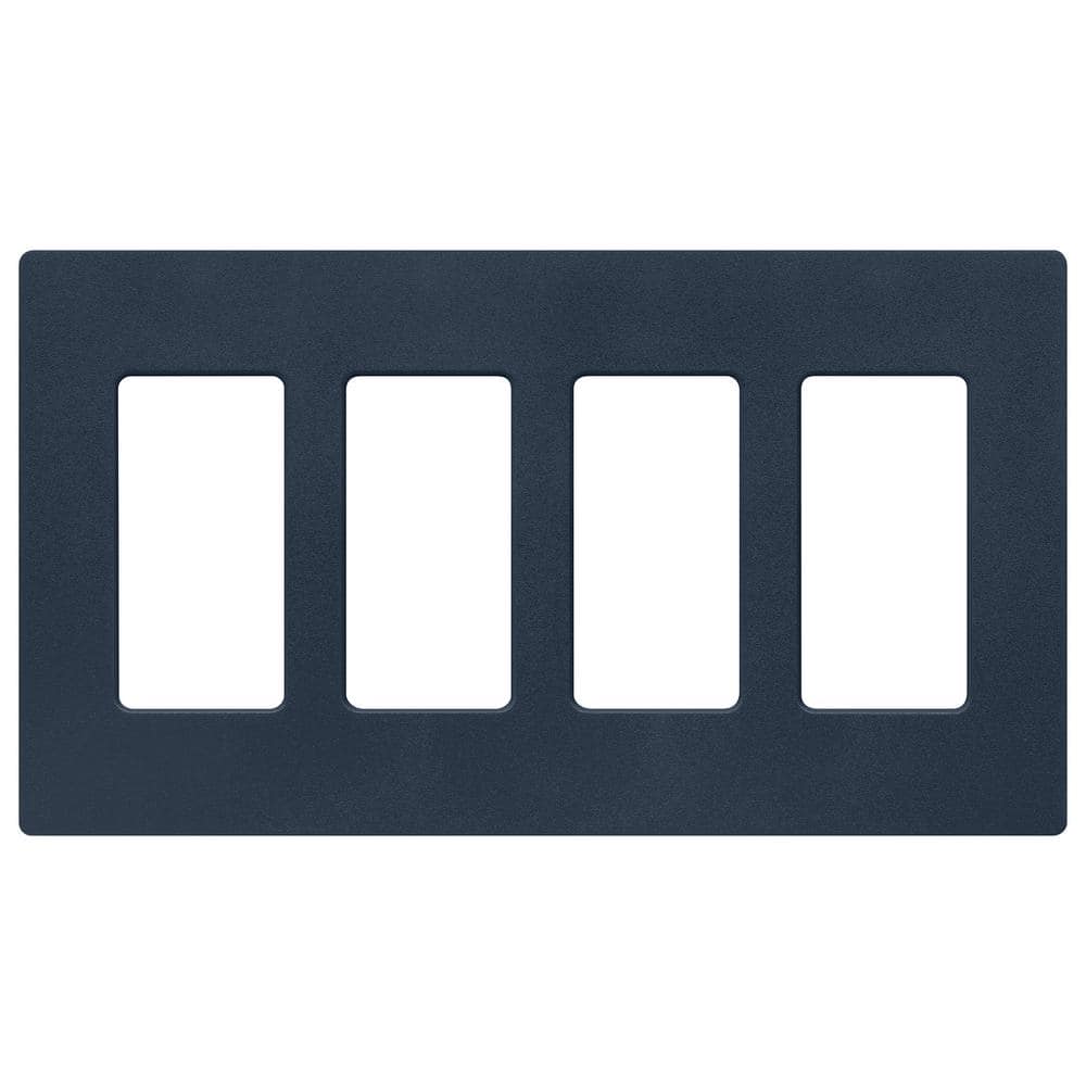 Claro 4 Gang Wall Plate for Decorator/Rocker Switches, Satin, Deep Sea (SC-4-DE) (1-Pack) price history on PriceWatchPro