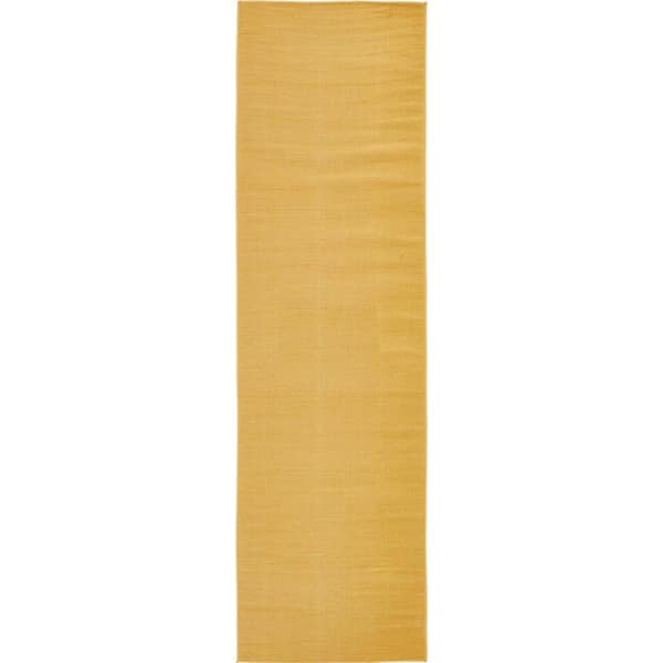 Williamsburg Solid Gold 2' 9 x 9' 10 Runner Rug