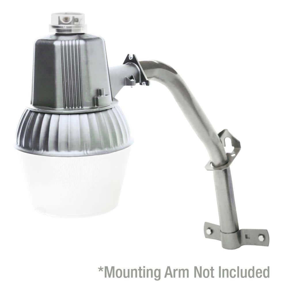 UPC 090529608818 product image for 100-Watt Silver Outdoor Dusk to Dawn Area Light with Metal Halide Bulb | upcitemdb.com