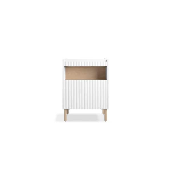 Spacity 23 in. W x 17.4 in. D x 30.9 in. H Bathroom Vanity Cabinet without Top in White