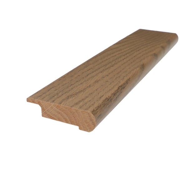 ROPPE Stair Nose Oak Ophelia 0.375 in. T x 3 in. W x 78 in. L Matte Overlap Hardwood Trim