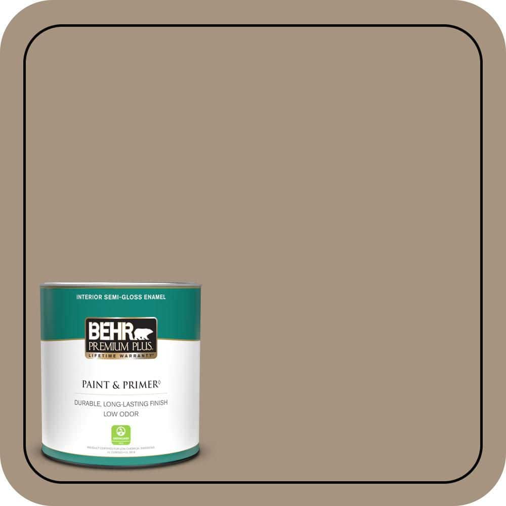 1 qt. #PPU7-05 Pure Earth Semi-Gloss Enamel Low Odor Interior Paint & Primer price history on PriceWatchPro