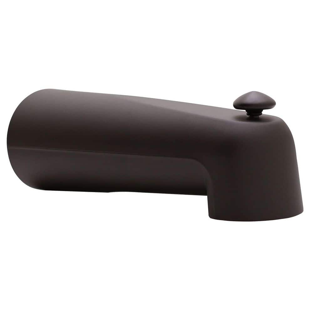 7 in. Reach Wall Mount Tub Spout with Diverter for Copper Pipe in Oil Rubbed Bronze price history on PriceWatchPro