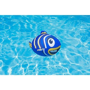 Fish Swimming Pool Beach Ball, Blue
