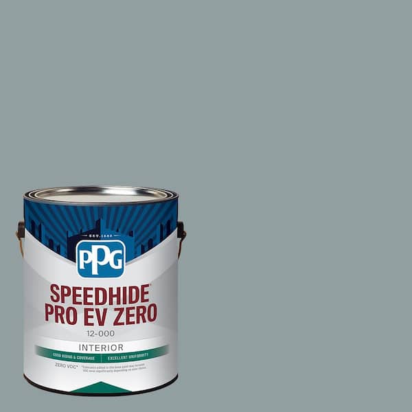 PPG SPEEDHIDE Pro-EV Zero 1 gal. PPG1036-4 After The Storm Eggshell Interior Paint