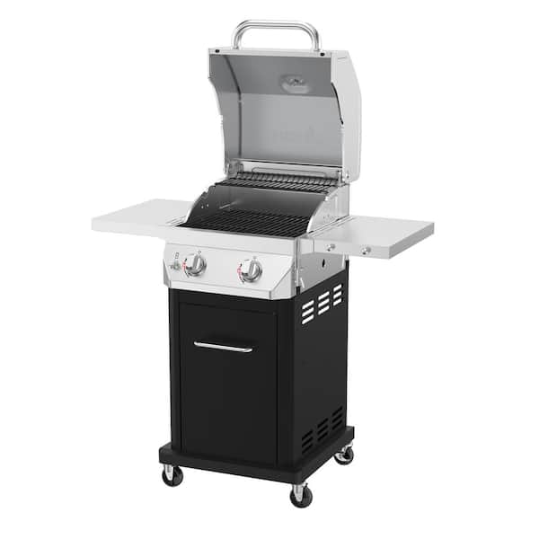 Nexgrill 2 Burner Propane Gas Grill in Black 720-0864RK - The Home