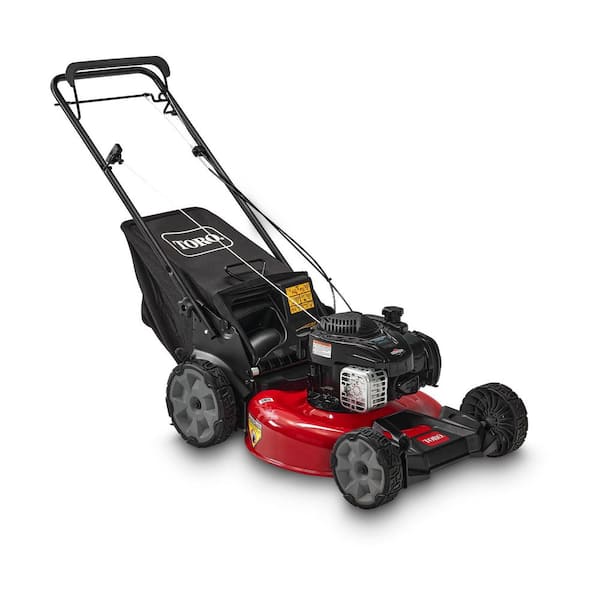 Toro 21321 21 in. Recycler Briggs and Stratton 140cc Self-Propelled Gas RWD Walk Behind Lawn Mower with Bagger - 2