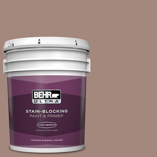 BEHR ULTRA 5 gal. #BNC-11 Pink Granite Extra Durable Eggshell Enamel Interior Paint & Primer