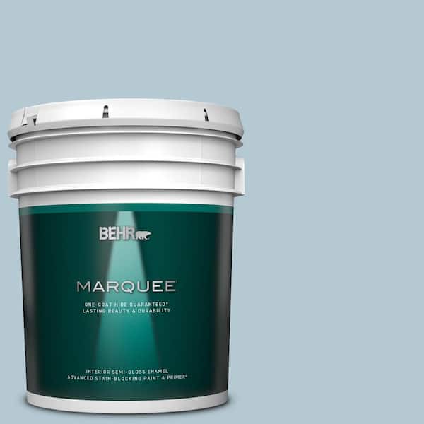 BEHR MARQUEE 5 gal. Home Decorators Collection #HDC-CT-16A English Hollyhock One-Coat Hide Semi-Gloss Enamel Interior Paint & Primer