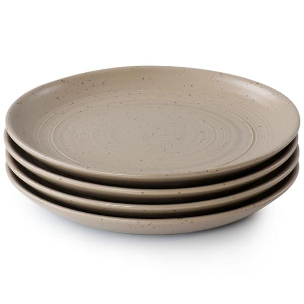 BEE & WILLOW Millbrook 24 fl. oz. 8.8 in. Mocha Brown Round Stoneware  Dinner Bowl (Set of 6) 985119857M - The Home Depot