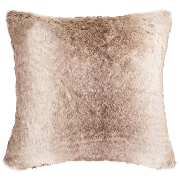 SAFAVIEH Luxe Sheen Coco 20 in. x 20 in. Throw Pillow