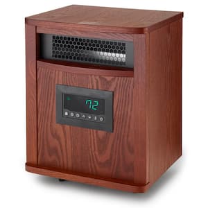 LifeSmart LifePro 6 Element 1500W Portable Infrared Quartz Mica Space Heater