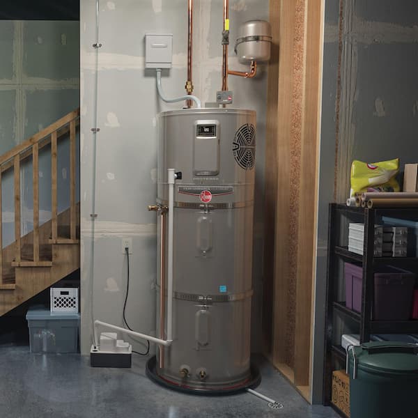 Rheem ProTerra 50 Gallon Smart Hybrid Heat Pump Water Heater with Leak Detection