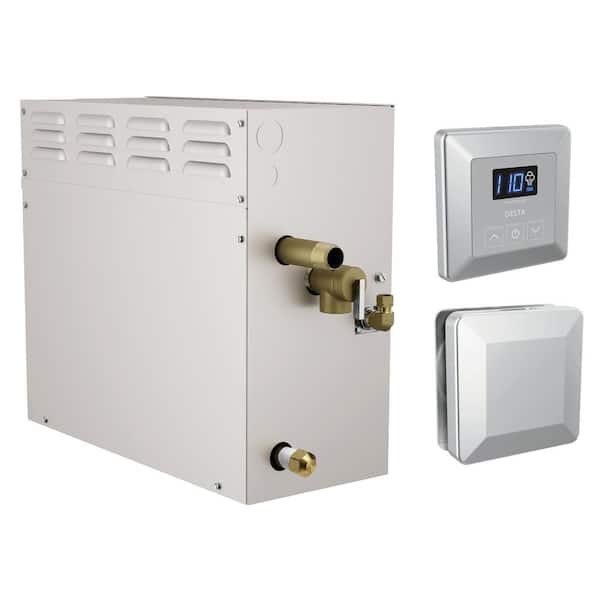 Delta SimpleSteam 15000-Watts Steam Generator in Lumicoat Chrome