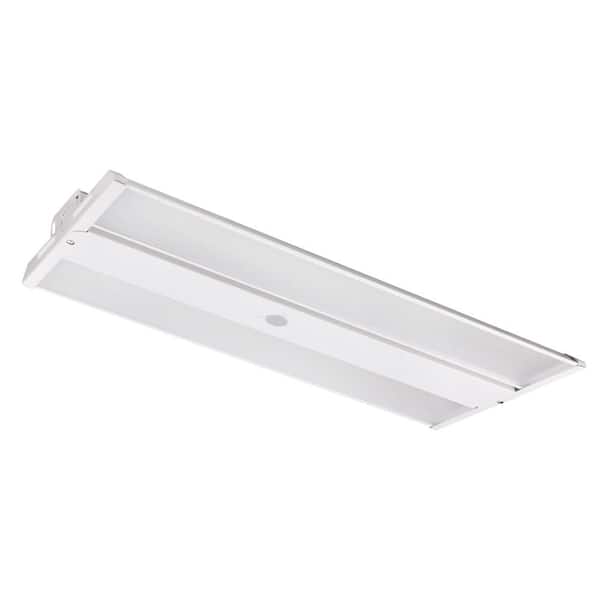 2 ft. 200-Watt Equivalent Thin Profile LED Dimmable White High Bay Light 4000K 5000K 15,800 Lumens Workshop Garage