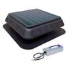 Master Flow 35-Watt Next-Generation - High-Efficiency Hybrid Solar/Electric Powered Roof Mount Exhaust Fan PRHYBRID2