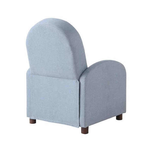 Relax A Lounger Lorna Blue Polyester Recliner 215A012BLU - The