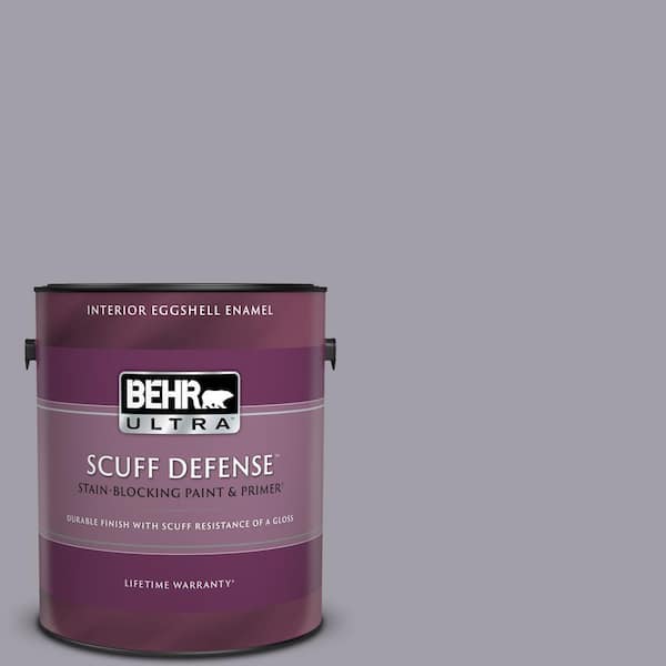 BEHR ULTRA 1 gal. #N550-4 Ashberry Extra Durable Eggshell Enamel Interior Paint & Primer