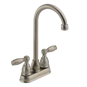 Foundations 2-Handle Bar Faucet in Stainless
