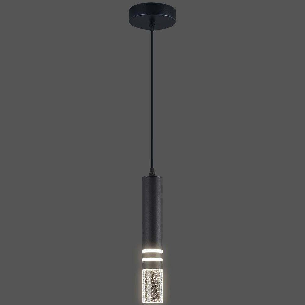 Home Lighting 6-Watt 1-Light Gold Modern Crystal Integrated LED Pendant Light Over Sink for Kitchen Island, 1Pack price history on PriceWatchPro