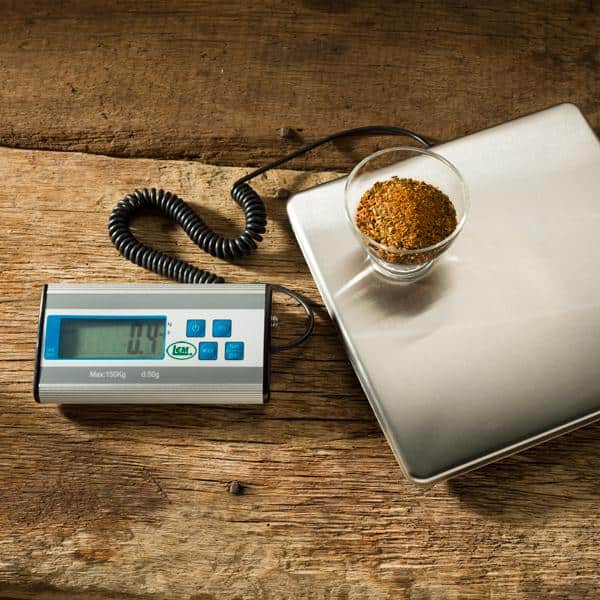 330 lb Stainless Steel Digital Bench Scale