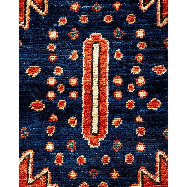 8x8.1 Indo-Persian Serapi Square Area Rug - Main Street Oriental Rugs