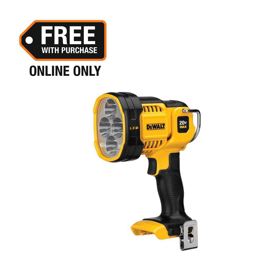 20V MAX Cordless LED Jobsite Spotlight price history on PriceWatchPro