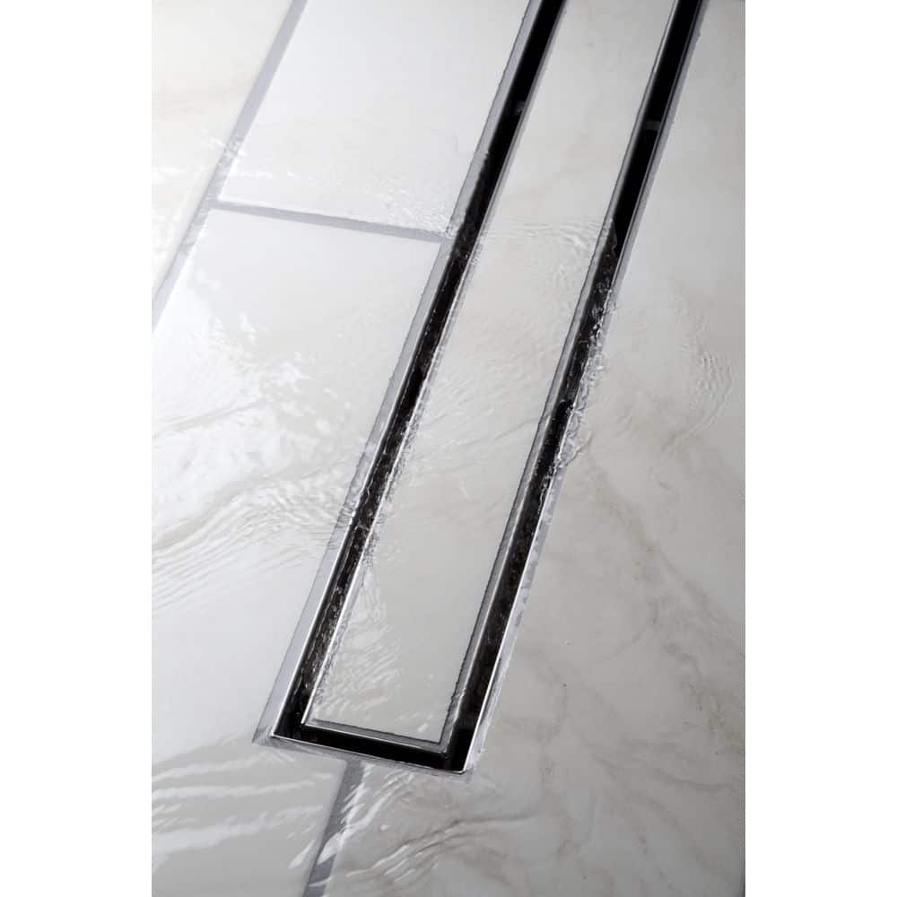 32" Stainless Steel Tile-In Linear Shower Drain