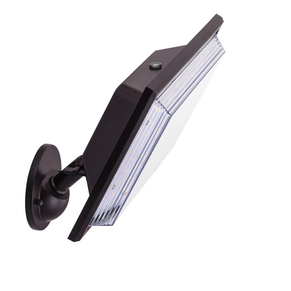 Bronze 46-Watt Outdoor LED Street Lamp with Dusk to Dawn Control