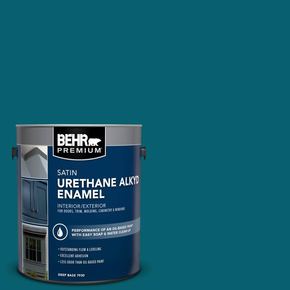 1 gal. #T16-04 Galapagos Urethane Alkyd Satin Enamel Interior/Exterior Paint price history on PriceWatchPro