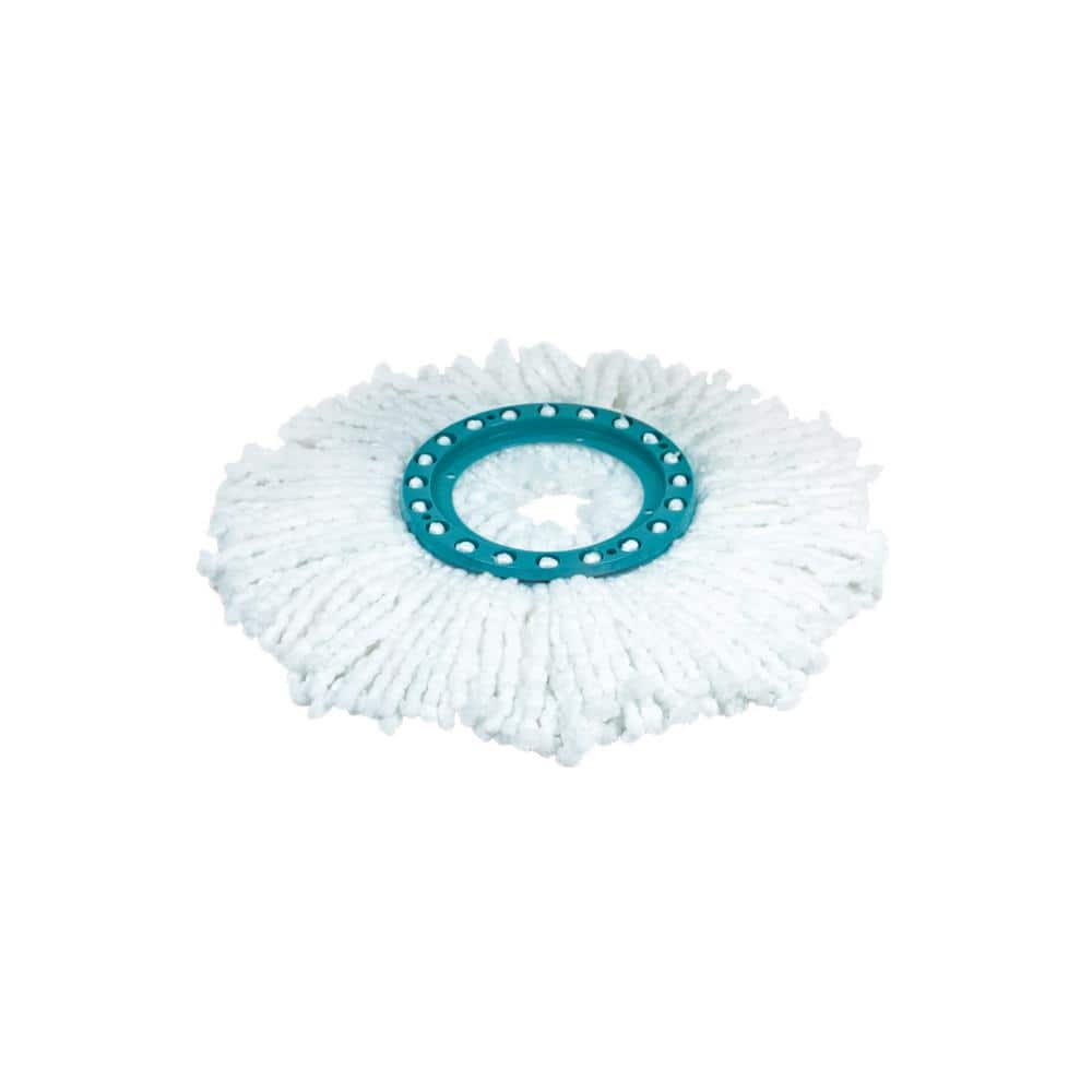 HOUSEHOLD ESSENTIALS Leifheit Clean Twist Disc Microfiber Replacement  Medium Flat Mop Head 52095 - The Home Depot