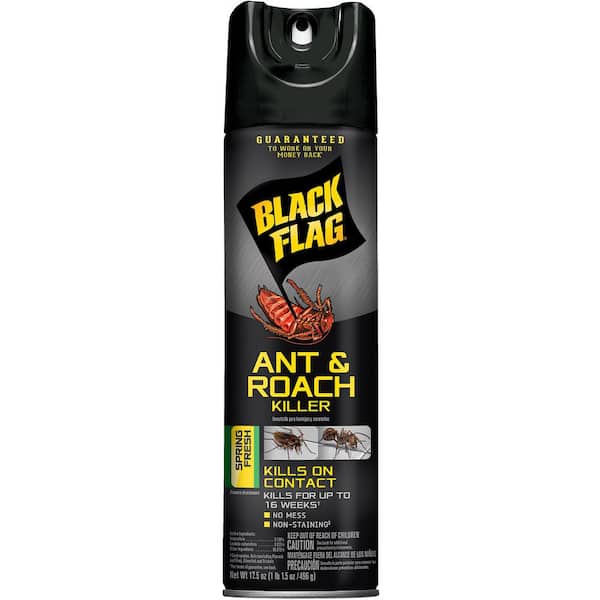 Black Flag Ant and Roach Killer 17.5 oz. Aerosol Spring Fresh Scent Spray