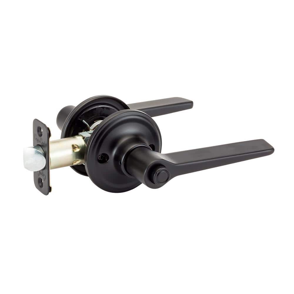 Contemporary Zane Black Bed/Bath Door Handle price history on PriceWatchPro