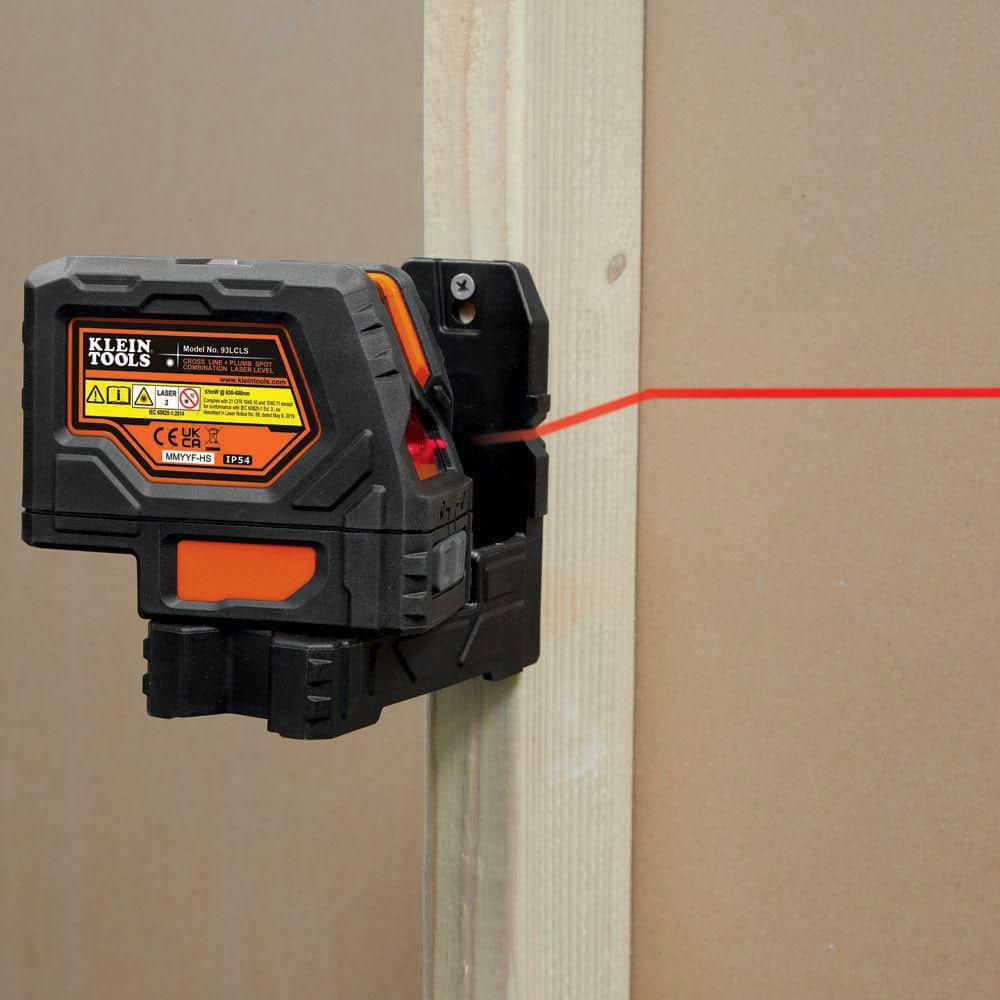 Klein Tools Self-Leveling Cross-Line Laser Level with Plumb Spot